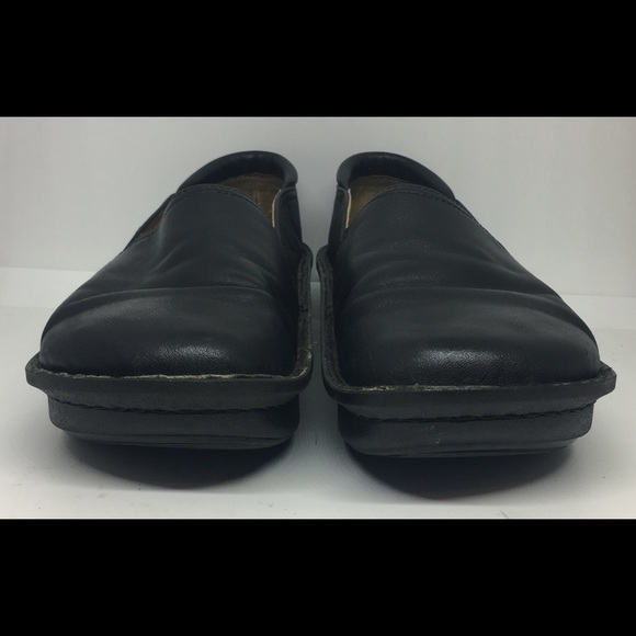 ALEGRIA Debra Womens Black Clogs Sz 37 EU 7-7.5 US - Picture 5 of 8